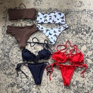 Set of Four Bikinis (3/4 Never Worn)